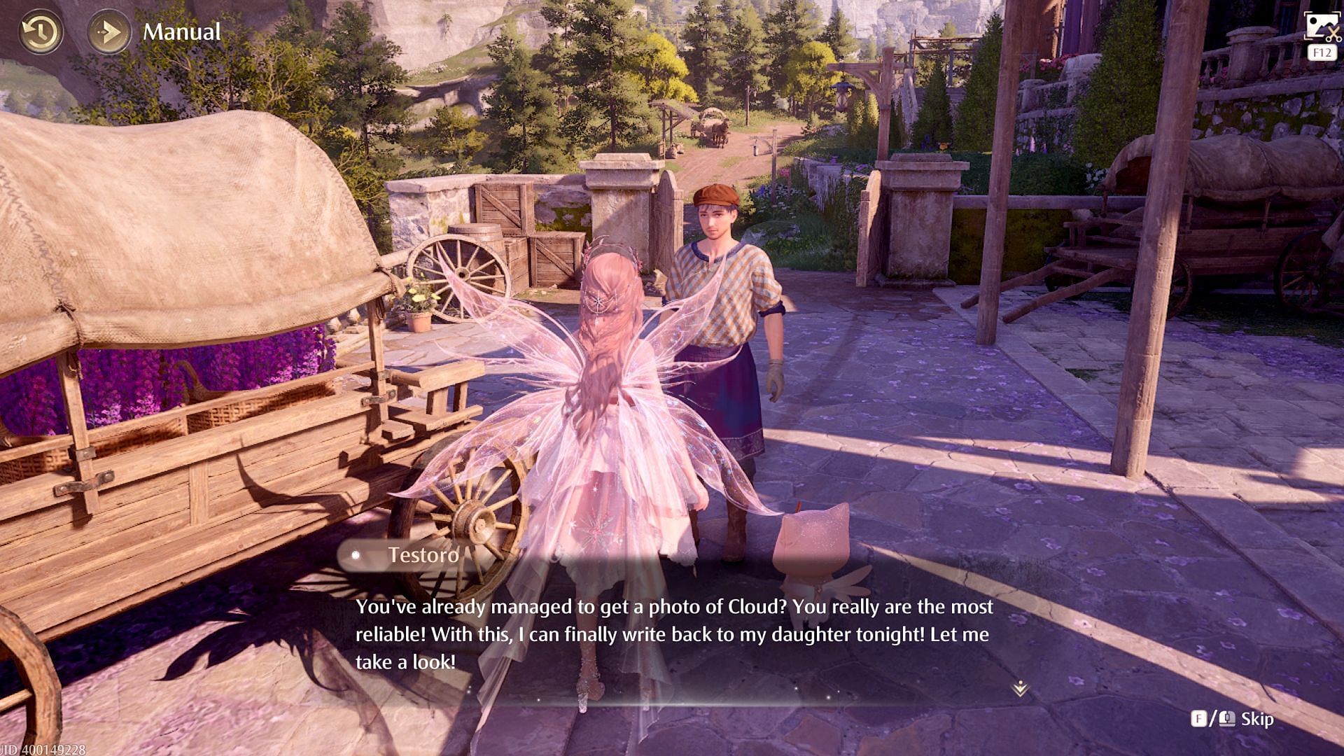 Show Testoro the photo you have taken (Image via Sportskeeda Gaming/Infold Games)
